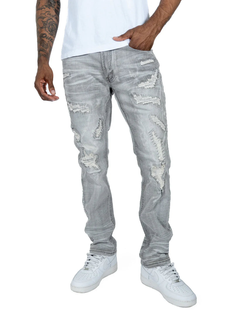 Makobi 'Romano' Denim (Grey) M1934