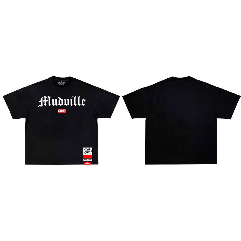 The Ground Up 'Mudville' T-Shirt (Black) - FRESH N FITTED-2 INC