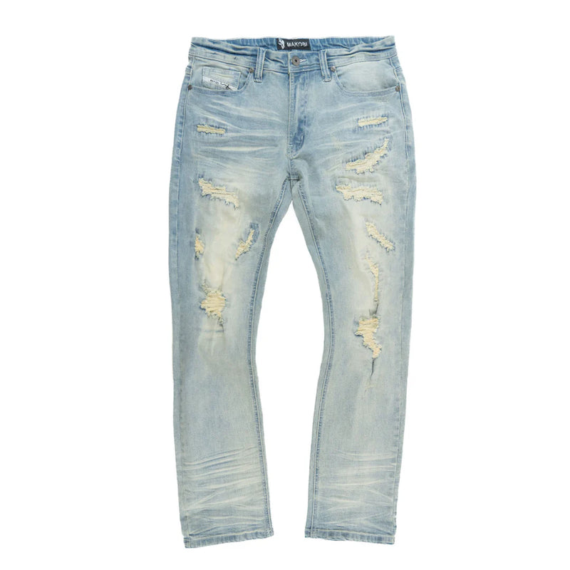 Makobi 'Romano' Denim (Light Wash) M1934