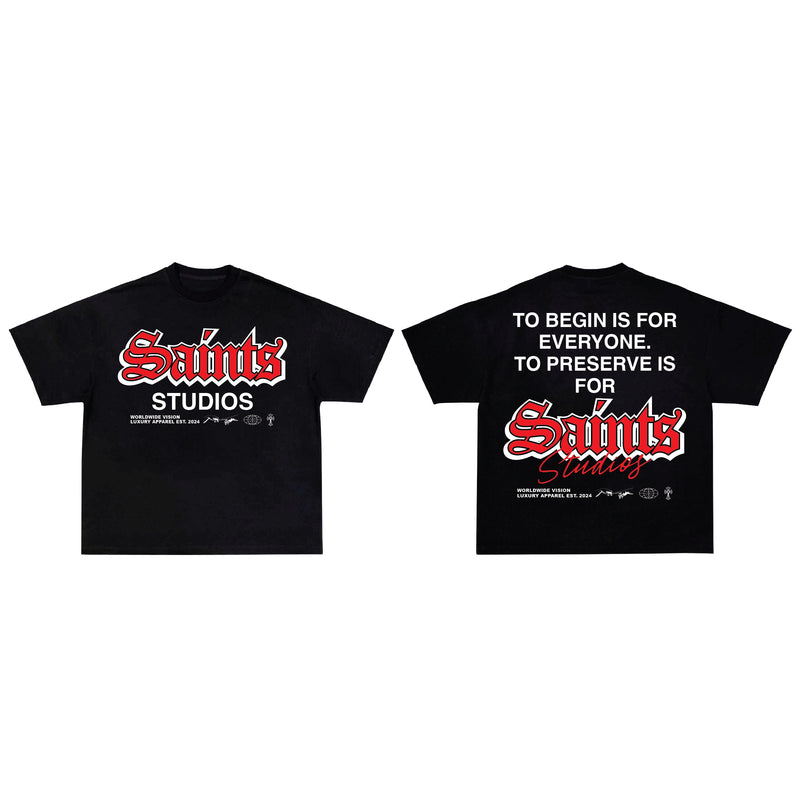 Saint Studio 'Preserve' Shirt (Black)