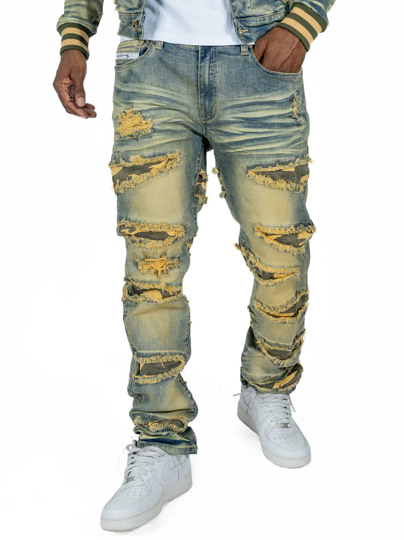 Makobi 'Sassari' Denim (Dirt Wash) M1797