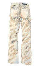 Taker 'Distress Camo Pattern' Stack Denim (Tint) T4052 - FRESH N FITTED