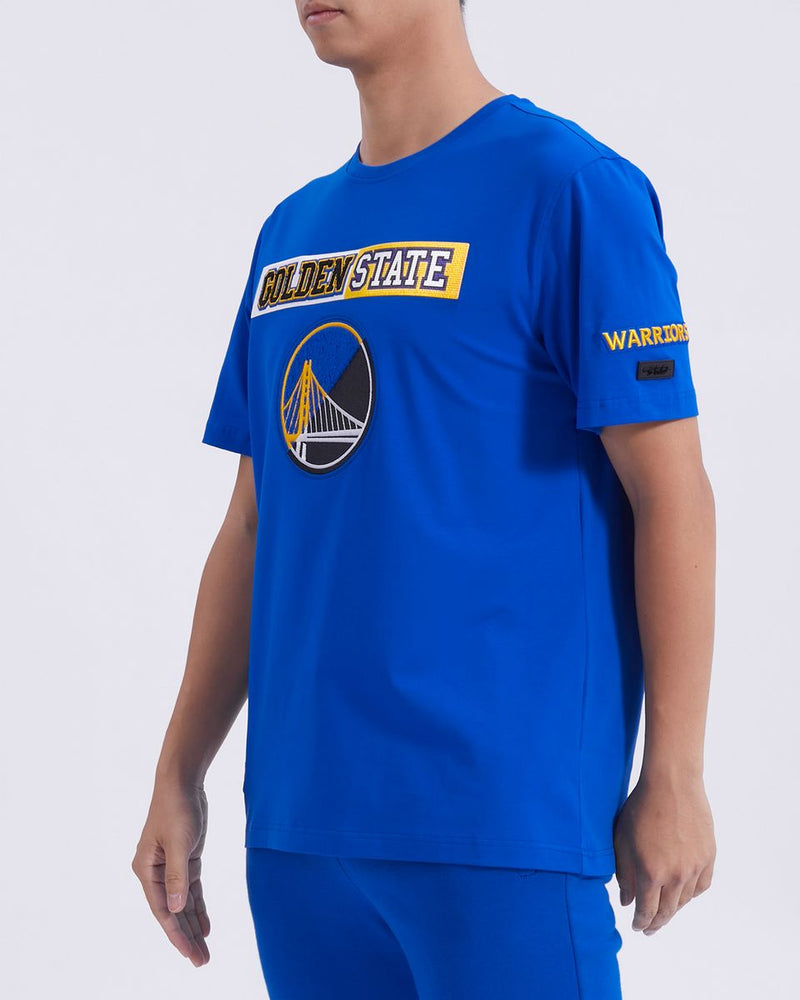 Pro Standard Golden State Warriors 'Split Logo' T-Shirt (Royal Blue) BGW1515689