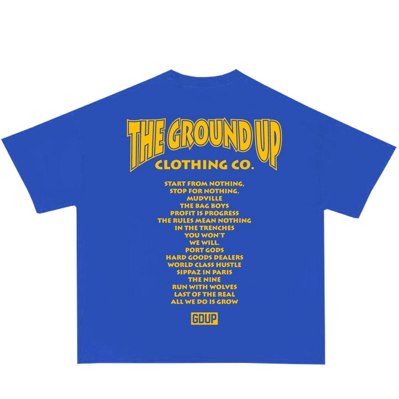 The Ground Up 'Reaper' T-Shirt (Royal)