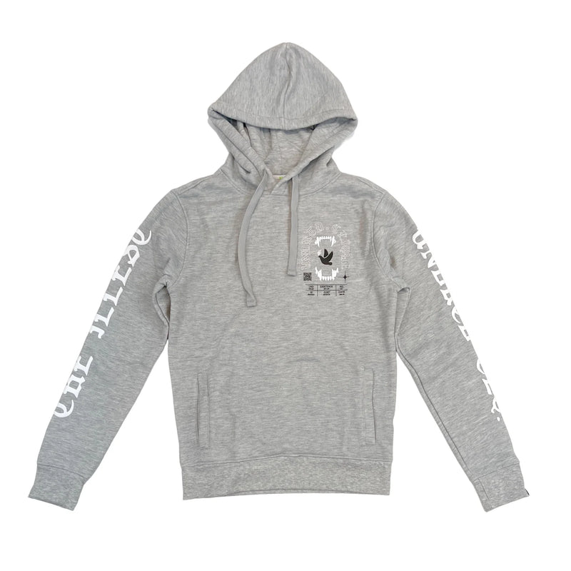 Highly Undrtd 'The Illest' Hoodie (Heather Grey) UF3625 - Fresh N Fitted Inc