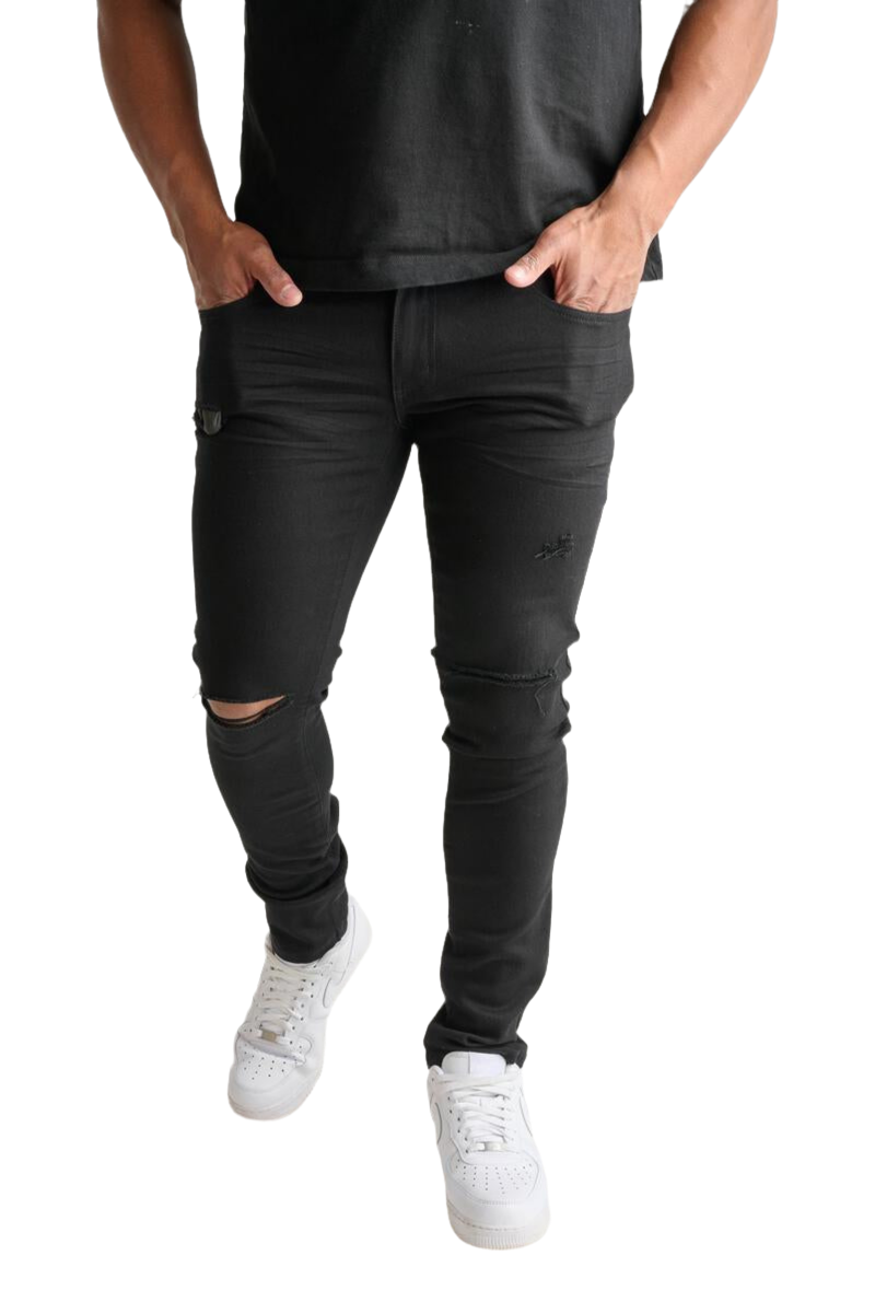 Spark Ripped Twill Jeans