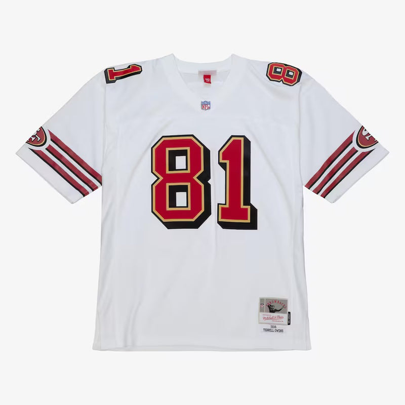 Mitchell & Ness San Francisco 49ers '1996 Terrell Owens' NFL Legacy Jersey (White) LGJY3160