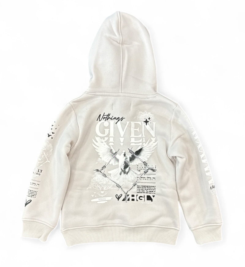 Highly Undrtd Kids 'Given' Hoodie (Cloud) UF5601K