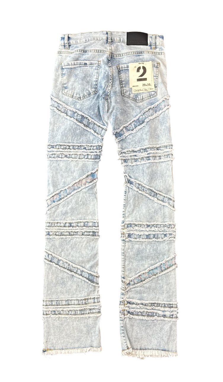 FWRD 'Crossover' Stacked Denim (Ice Blue) FW-330216