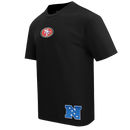 Pro Standard 'San Francisco 49ers Wingspan' Drop Shoulder T-Shirt (Black) FS41410470 - FRESH N FITTED