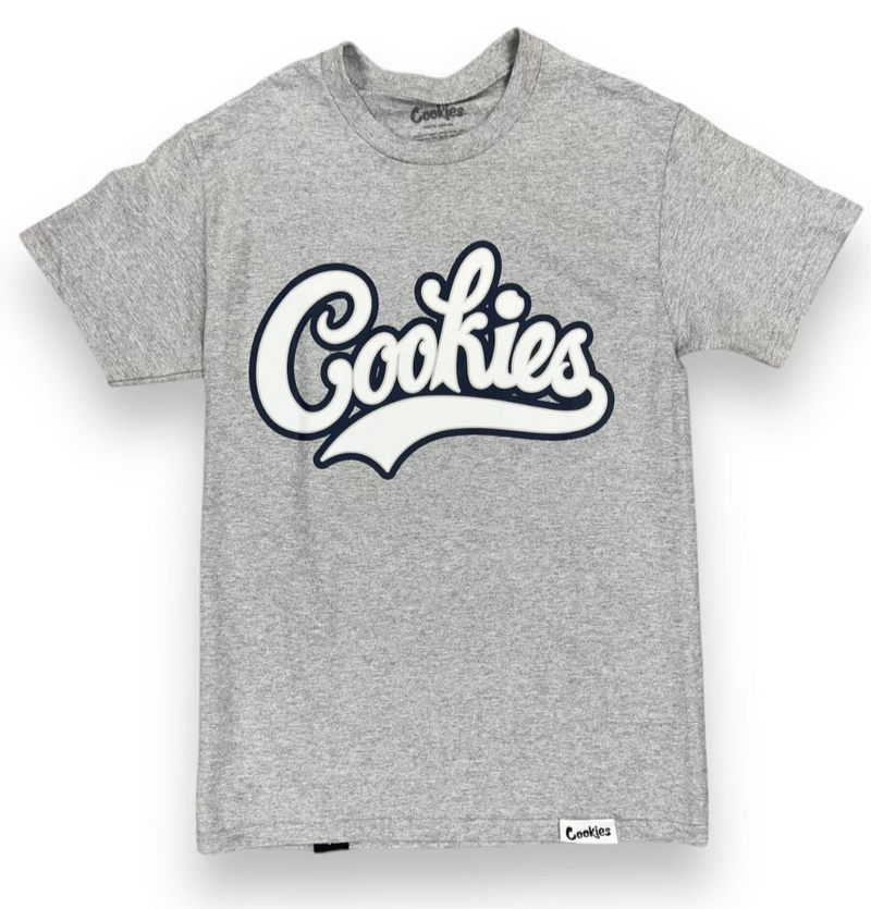 Cookies 'Bases Loaded' T-Shirt (Grey/Navy)