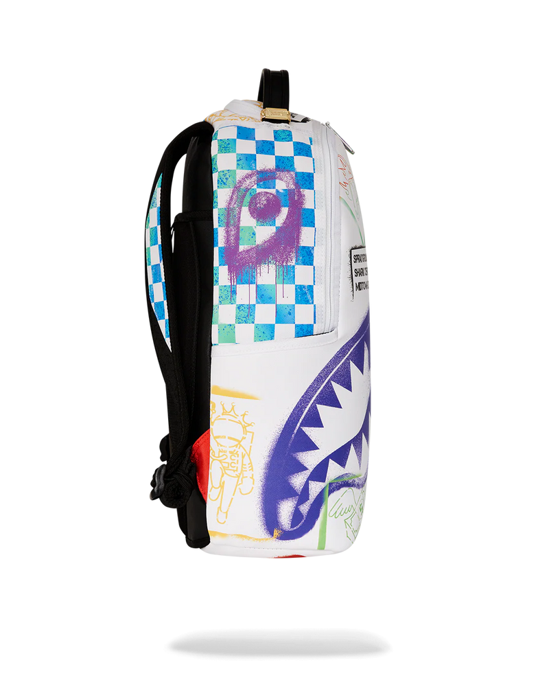 SPRAYGROUND 'SHARK CENTRAL CUT OUT FOR GREATNESS' Backpack (910B7619NSZ)
