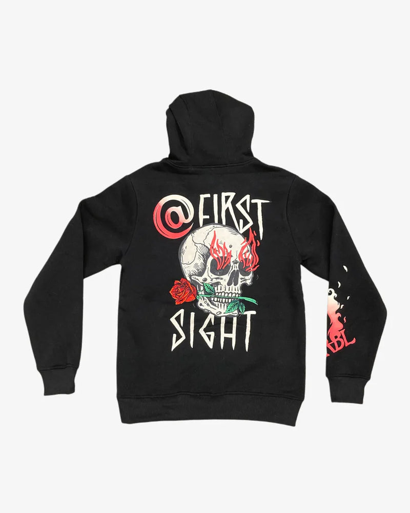 Rebel Minds 'At First Sight' Hoodie (Black) 142-321