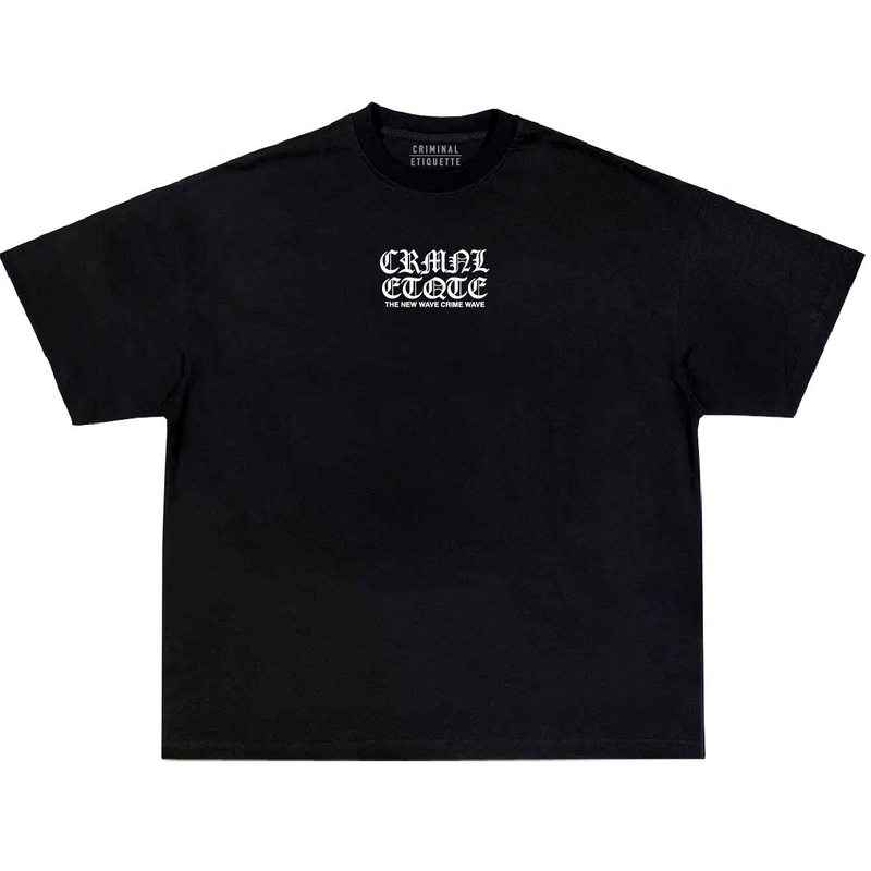 Criminal Etiquette 'The New Wave' T-Shirt (Black)