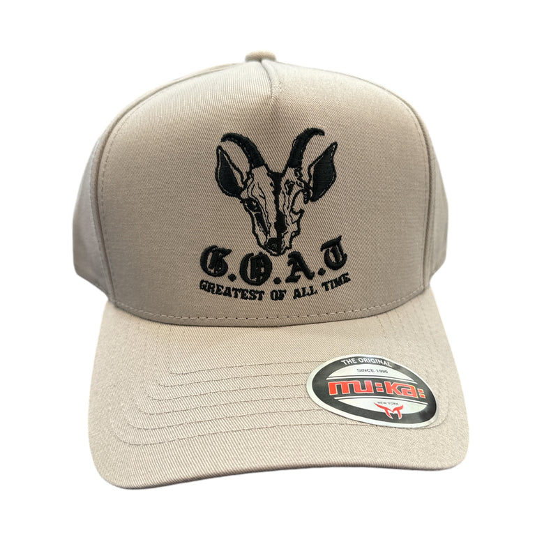 Muka 'GOAT' Snapback Hat (Grey) S4426