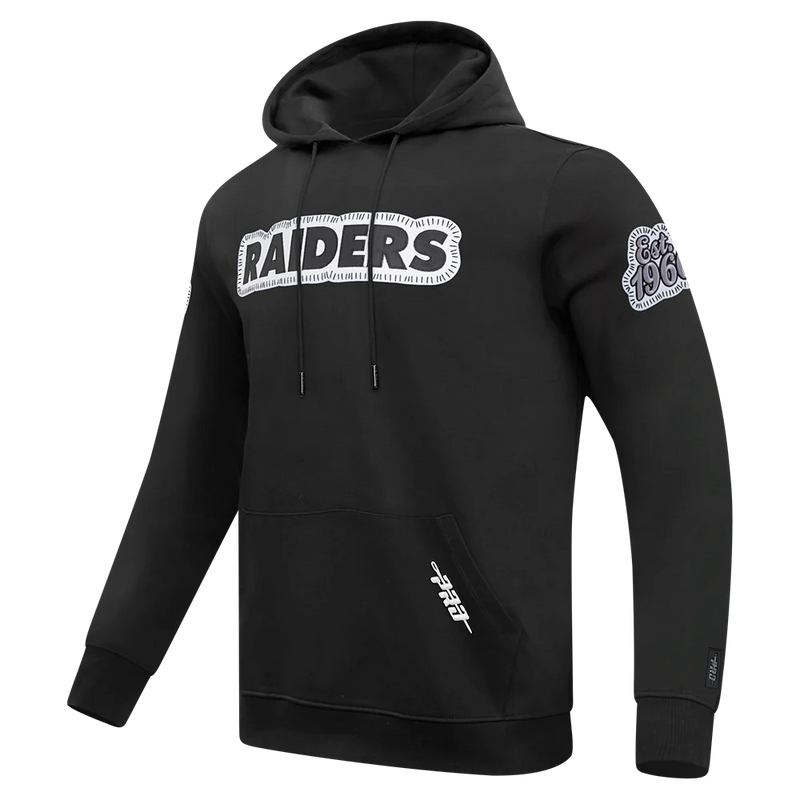 Las Vegas Raiders 'DIY Pick Stitch' Hoodie (Black) FOR5410560