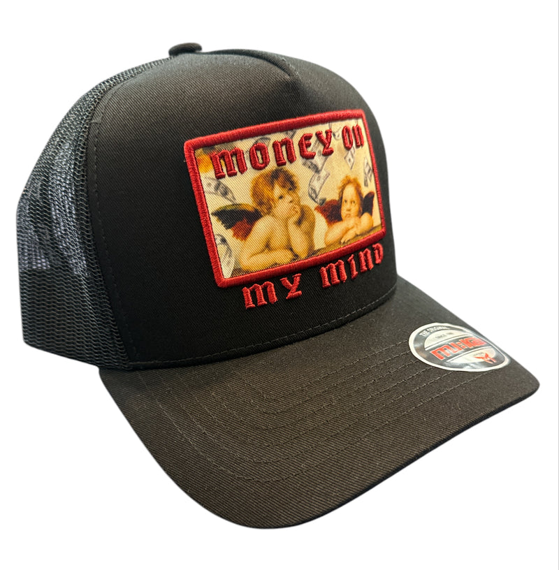 Muka 'Money On Mind' Trucker Hat (Black) T5446