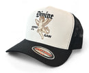 MUKA 'Divine' Trucker Hat (White/Black) T5516B - FRESH N FITTED