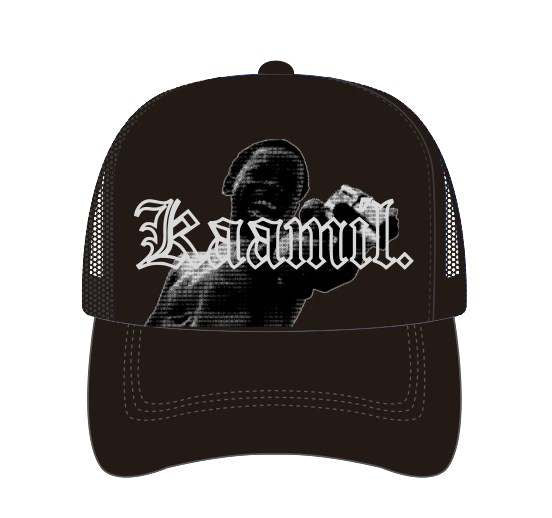 KML 'ZE' Trucker Hat (Black) - FRESH N FITTED-2 INC