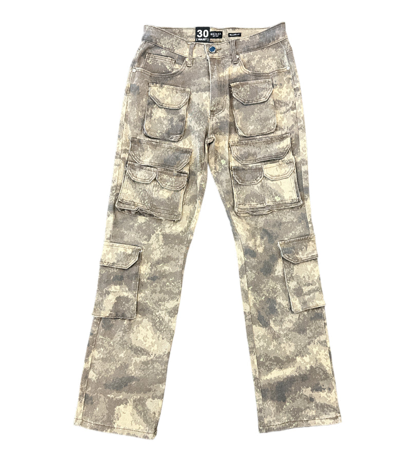 Waimea Relaxed Fit With Multiple Pockets Pants (Camo) M8025T - Fresh N Fitted Inc