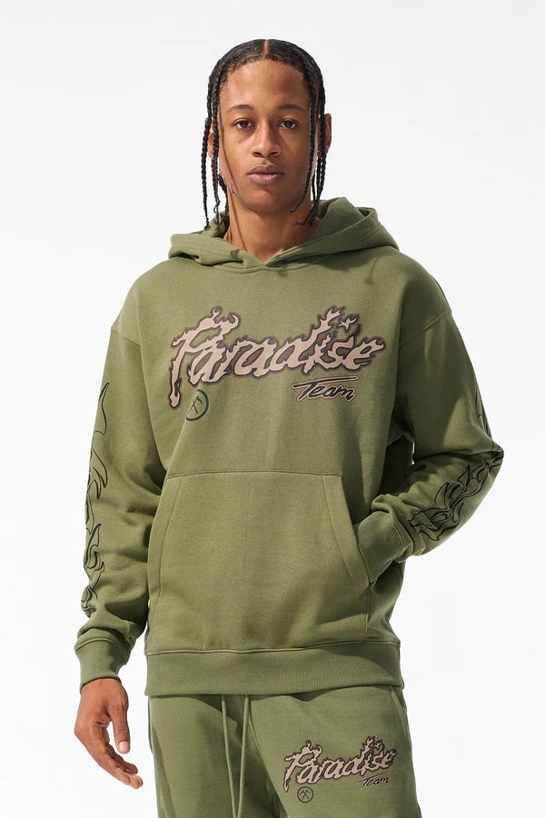 Jordan Craig 'Paradise Tour' Pullover Hoodie (Sage) 8241H