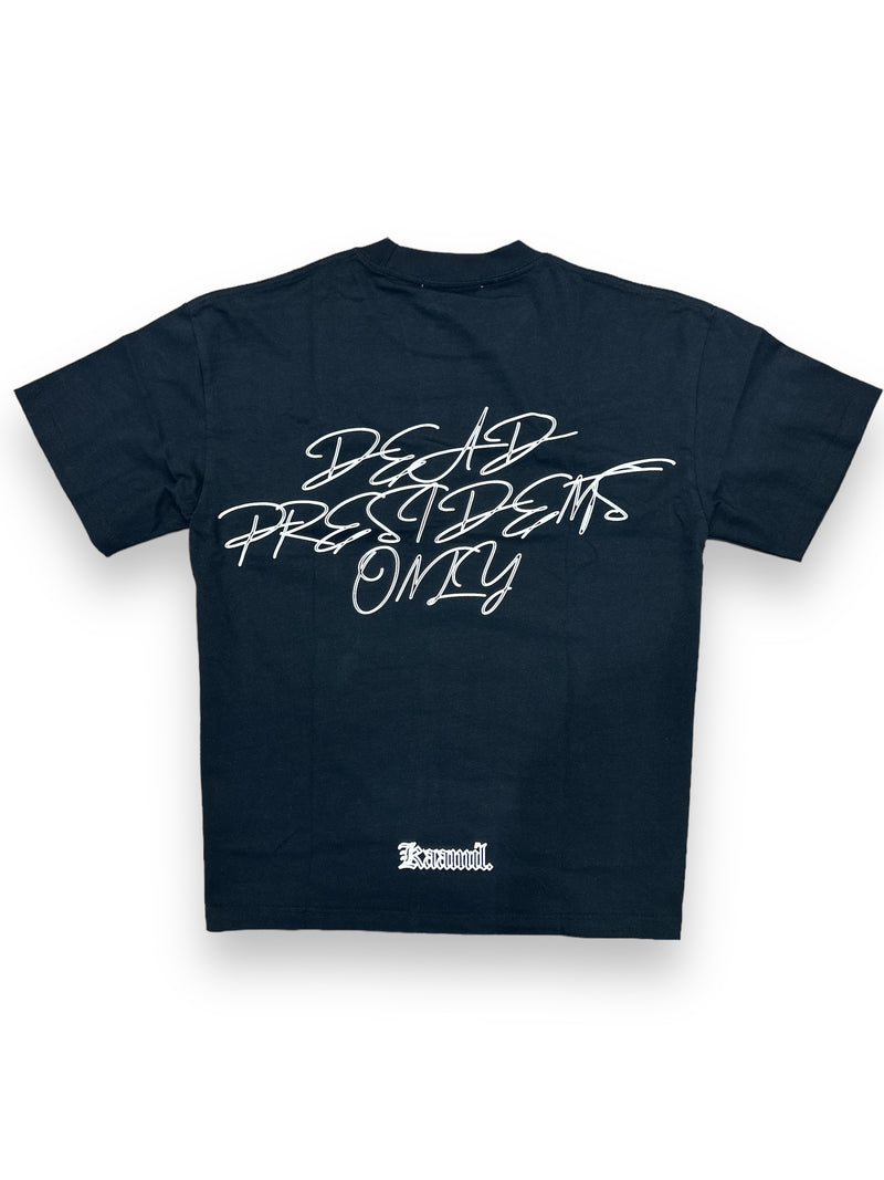 KML ‘DEAD PREZ’ T-Shirt (Black) - FRESH N FITTED-2 INC