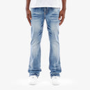 Copper Rivet 'Cross Hatch' Flare Denim (DSB) 533017