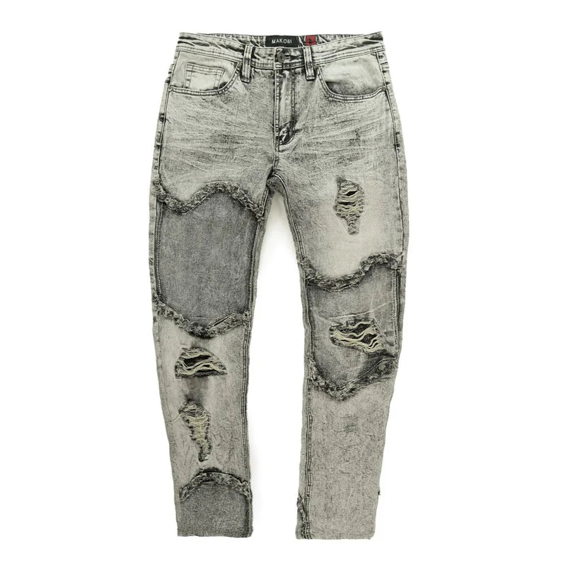 Makobi 'Moradi' Jeans (Gray Wash) M1992