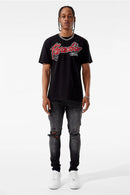 Jordan Craig "Paradise Tour" T-Shirt (Black) 9100 - FRESH N FITTED-2 INC
