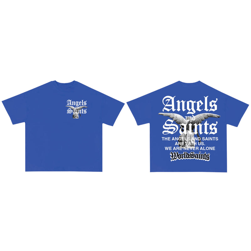 Saint Studio "Angel & Demons"  T-Shirt (Blue)