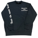 Protector and Maintainer 'Fear The Most High' Crewneck (Black) - FRESH N FITTED