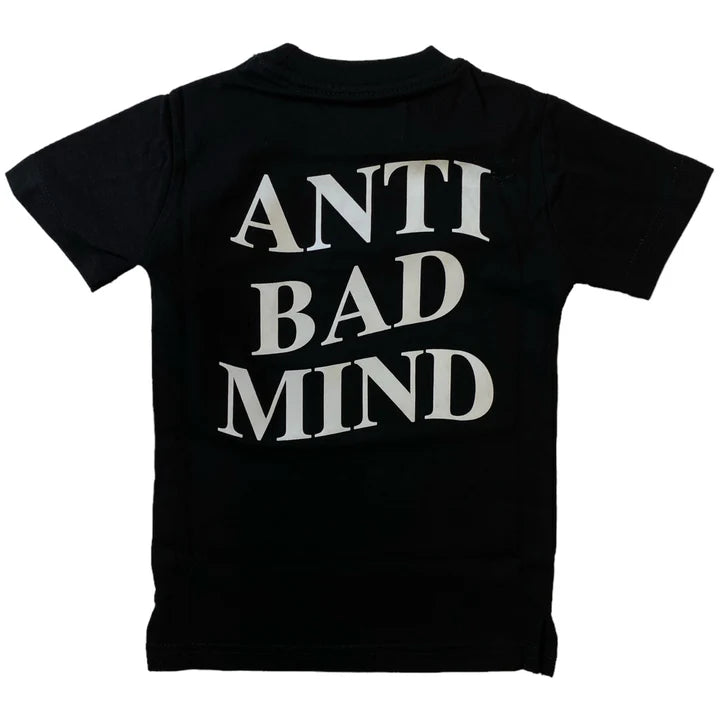 Evolution Kids 'Anti Bad Mind' T-Shirt (Black) EV-180503