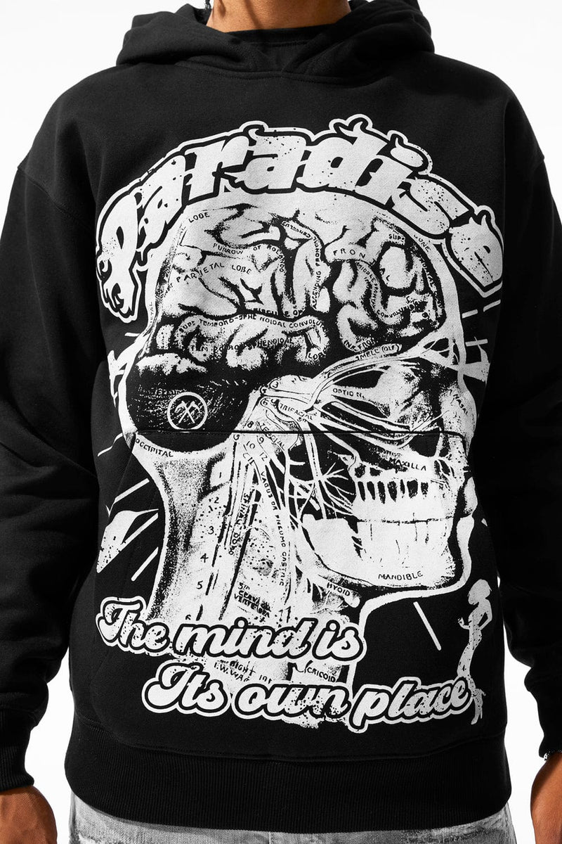 Jordan Craig 'Cranial Paradise' Pullover Hoodie (Black) 8626H