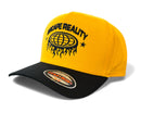 MUKA Escape Reality snapback hat gold black S4526