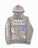 Highly Undrtd ‘Obsessive Culture' Hoodie (Storm) UF5609