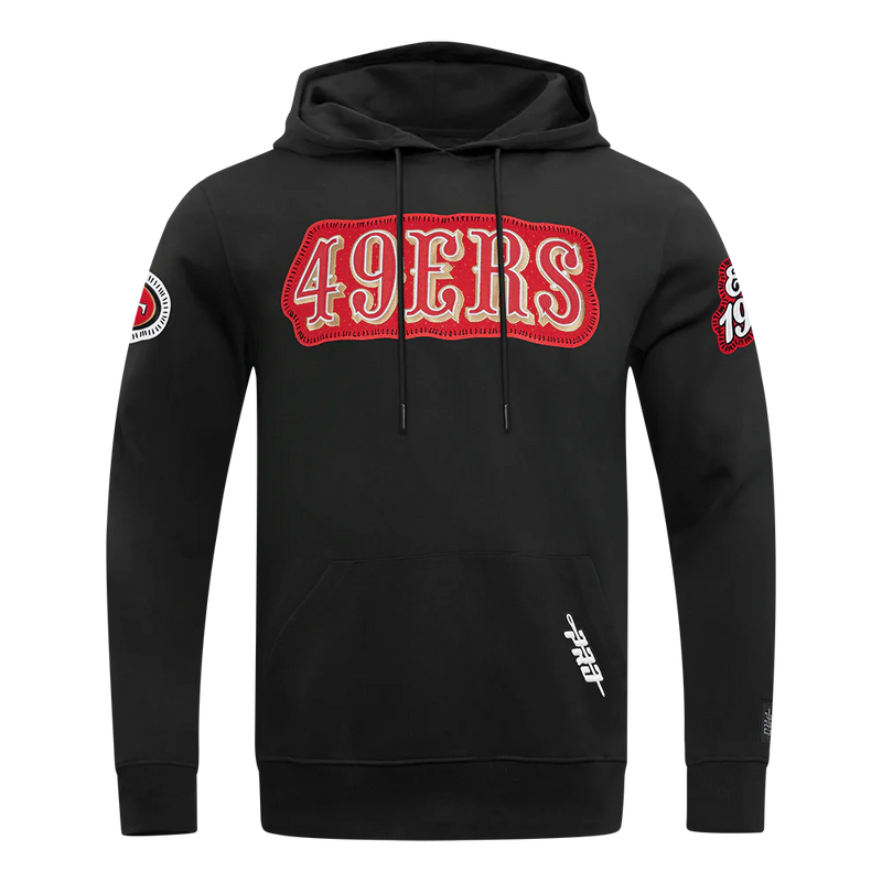 Pro Standard San Francisco 49ers 'DIY Pick Stitch' Hoodie (Black) FS45410580