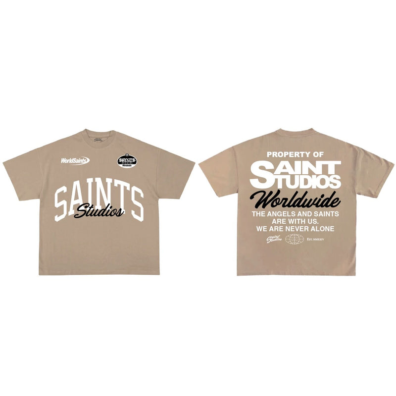 Saint Studio "Logo"  T-Shirt (Sand)