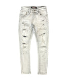 Copper Rivet Kids 'Rip & Repair' Denim (Gray) 413015B - FRESH N FITTED