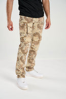 Taker 'Multi Pocket' Slim Straight Camo Pants (Desert Camo) T4093