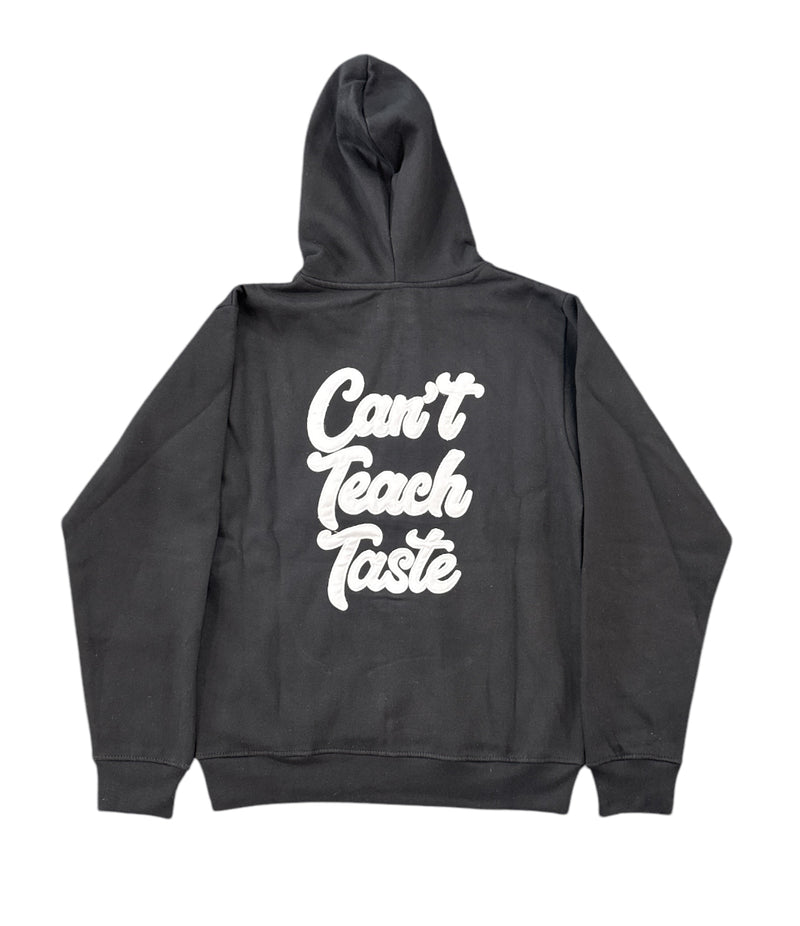 FWRD 'Can't Teach Taste' Fleece Hoodie (Black) FW-10573E