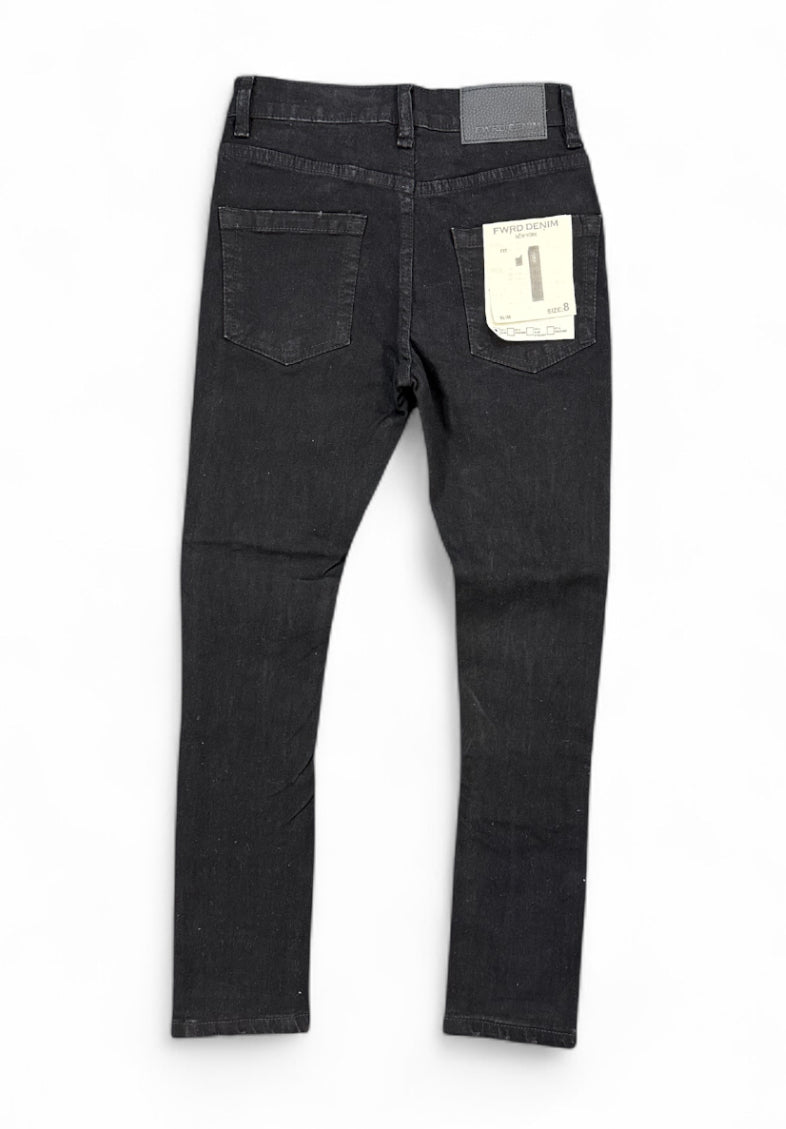 FWRD Kids 'Crystalized' Denim (Jet Black) FW-330293LK/K