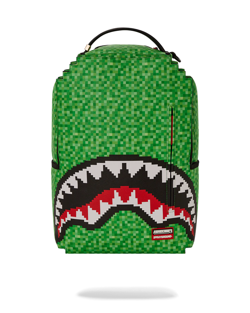 SPRAYGROUND 'Minecraft Creeper Shark' Backpack 910B5990NSZ