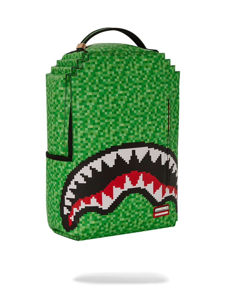 SPRAYGROUND 'Minecraft Creeper Shark' Backpack 910B5990NSZ