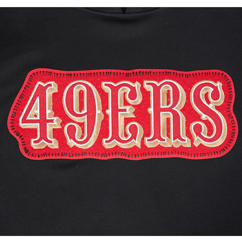 Pro Standard San Francisco 49ers 'DIY Pick Stitch' Hoodie (Black) FS45410580