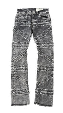 FWRD 'Crossover' Stacked Denim (Washed Black) FW-330216 - FRESH N FITTED