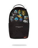 SPRAYGROUND 'Sharkmouth Embossed W/ Patches' Backpack (910B8286NSZ)