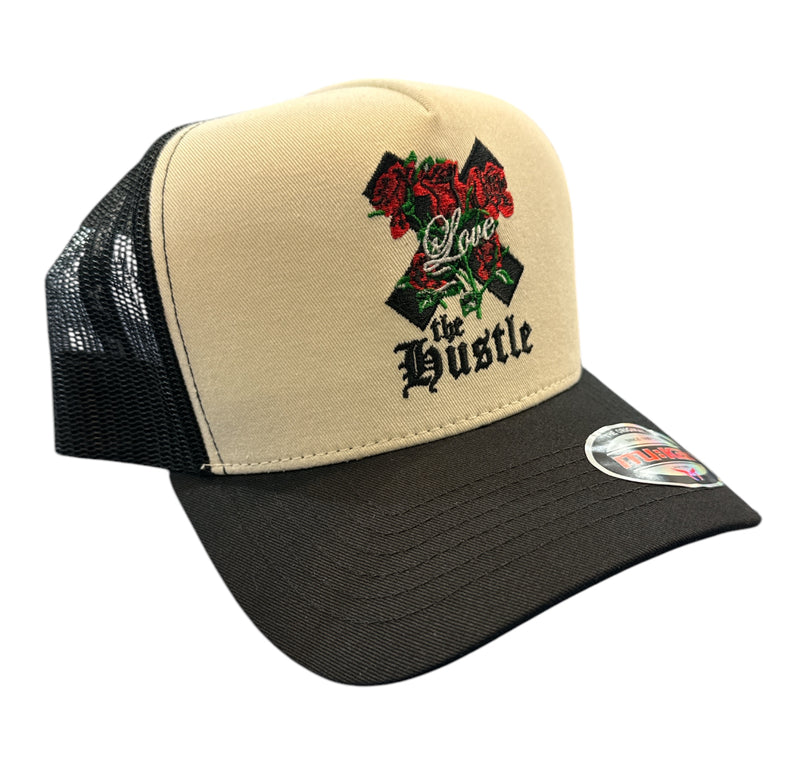 Muka 'The Hustle' Trucker Hat (White/Black) T5423