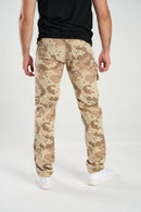 Taker 'Multi Pocket' Slim Straight Camo Pants (Desert Camo) T4093