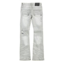 Makobi Kids "Jacob" Stacked Denim (Gray) B1979