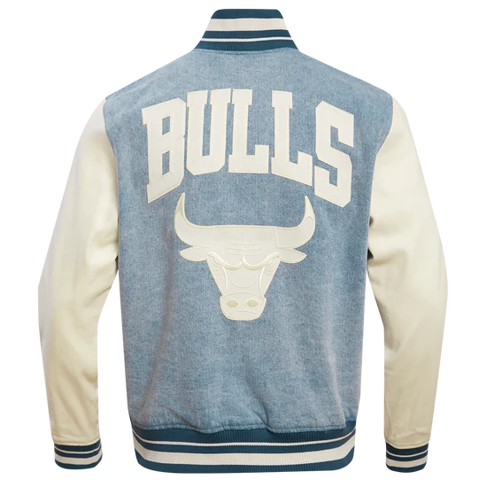 Pro Standard 'Chicago Bulls' Crest Emblem Bomber Jacket